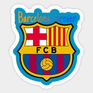 Barcelona fans Sticker